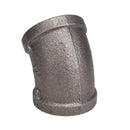 STZ Industries 1-1/4 in. FIP each X 1-1/4 in. D FIP Black Malleable Iron 45 Degree Elbow