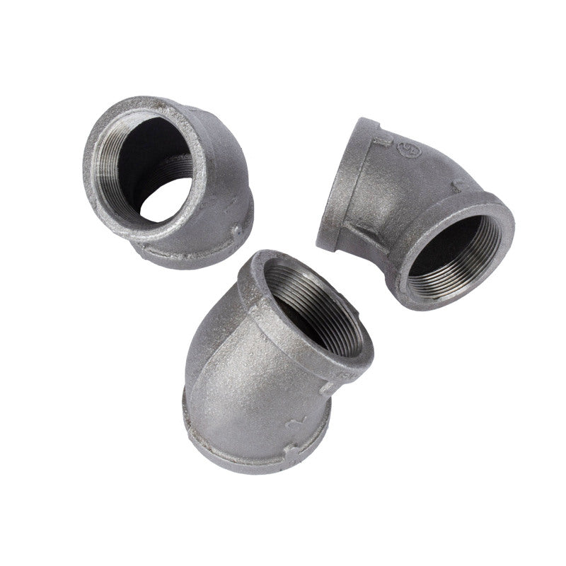STZ Industries 2 in. FIP each X 2 in. D FIP Black Malleable Iron 45 Degree Elbow