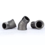 STZ Industries 1-1/4 in. MIP each X 1-1/4 in. D FIP Black Malleable Iron 45 degree Street Elbow