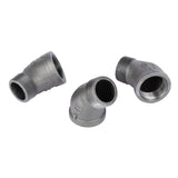 STZ Industries 1-1/2 in. MIP each X 1-1/2 in. D FIP Black Malleable Iron 45 degree Street Elbow