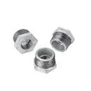 STZ Industries 1-1/2 in. MIP each X 1/2 in. D FIP Galvanized Malleable Iron Hex Bushing