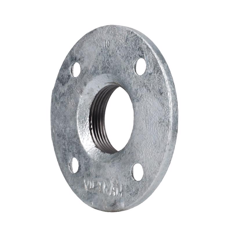 STZ Industries 1-1/4 in. FIP each Galvanized Malleable Iron Floor Flange
