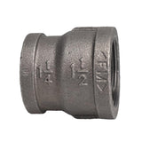 STZ Industries 1-1/2 in. FIP each X 1-1/4 in. D FIP Black Malleable Iron Reducing Coupling