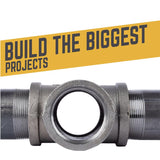 STZ Industries 2 in. FIP each X 2 in. D FIP Black Malleable Iron Union