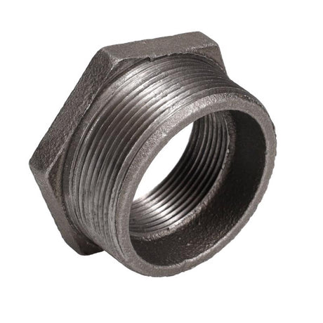 STZ Industries 2 in. MIP each X 1-1/2 in. D FIP Black Malleable Iron Hex Bushing