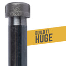 STZ Industries 1-1/4 in. FIP each Black Malleable Iron Cap