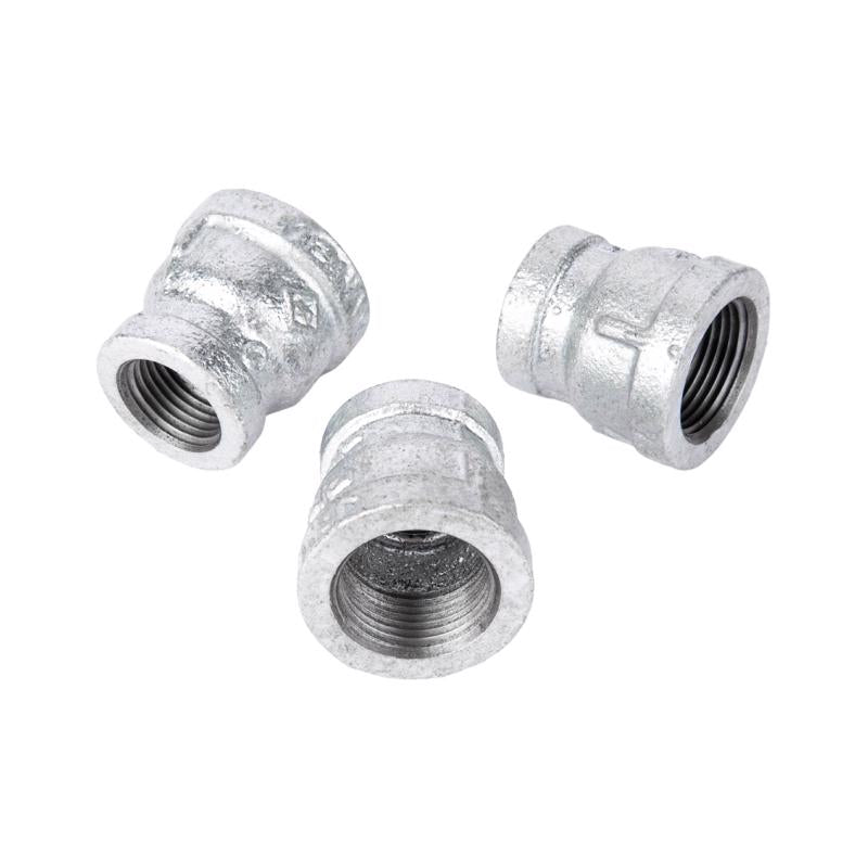 STZ Industries 1/4 in. FIP each X 1/8 in. D FIP Galvanized Malleable Iron Reducing Coupling