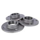 STZ Industries 1-1/2 in. FIP each Black Malleable Iron Floor Flange
