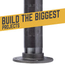 STZ Industries 2 in. FIP each Black Malleable Iron Floor Flange