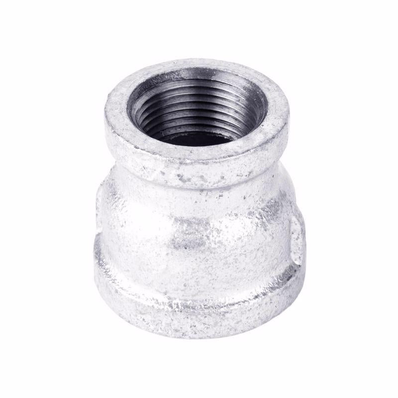 STZ Industries 3/4 in. FIP each X 3/8 in. D FIP Galvanized Malleable Iron Reducing Coupling