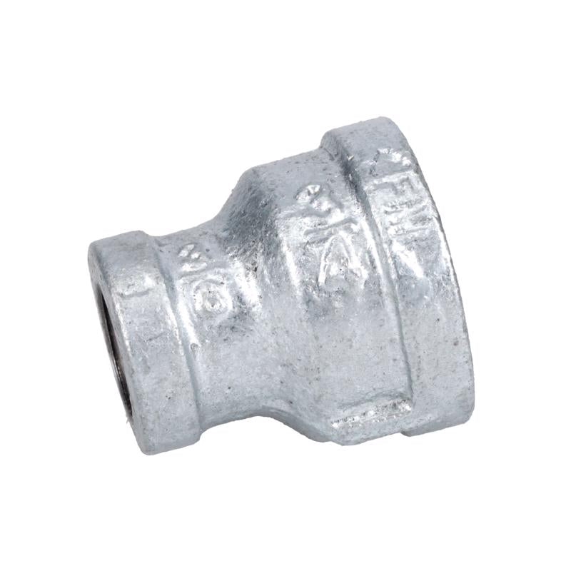 STZ Industries 3/4 in. FIP each X 3/8 in. D FIP Galvanized Malleable Iron Reducing Coupling