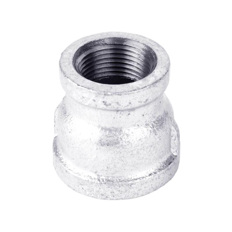 STZ Industries 1-1/2 in. FIP each X 1-1/4 in. D FIP Galvanized Malleable Iron Reducing Coupling