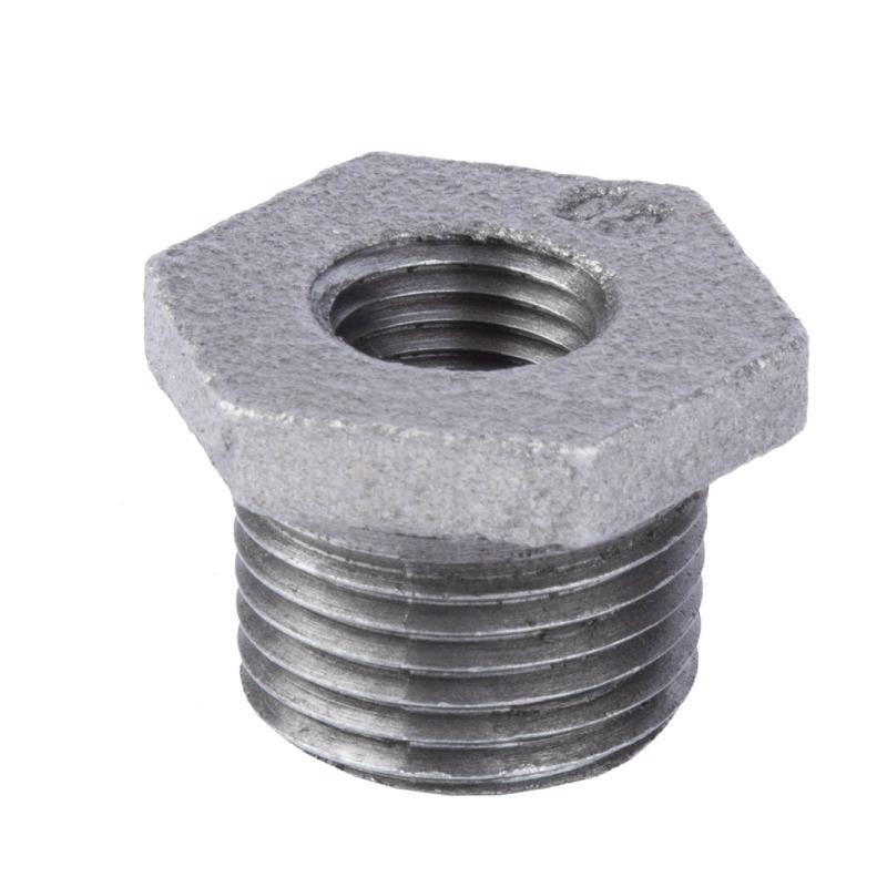 HEX BUSHING BLK 1/2X1/4"