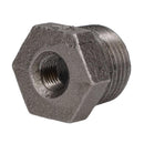 STZ Industries 1/2 in. MIP each X 1/8 in. D FIP Black Malleable Iron Hex Bushing