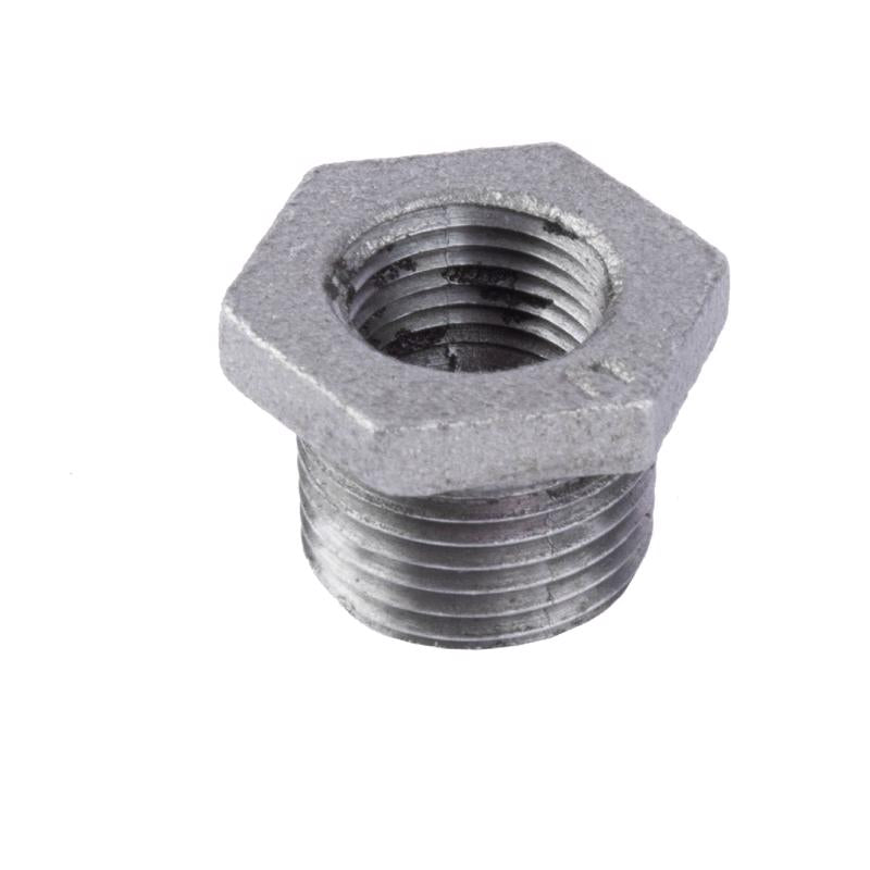 HEX BUSHING BLK 1/2X3/8"