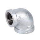 STZ Industries 1 in. FIP each X 3/4 in. D FIP Galvanized Malleable Iron 90 degree Reducing Elbow