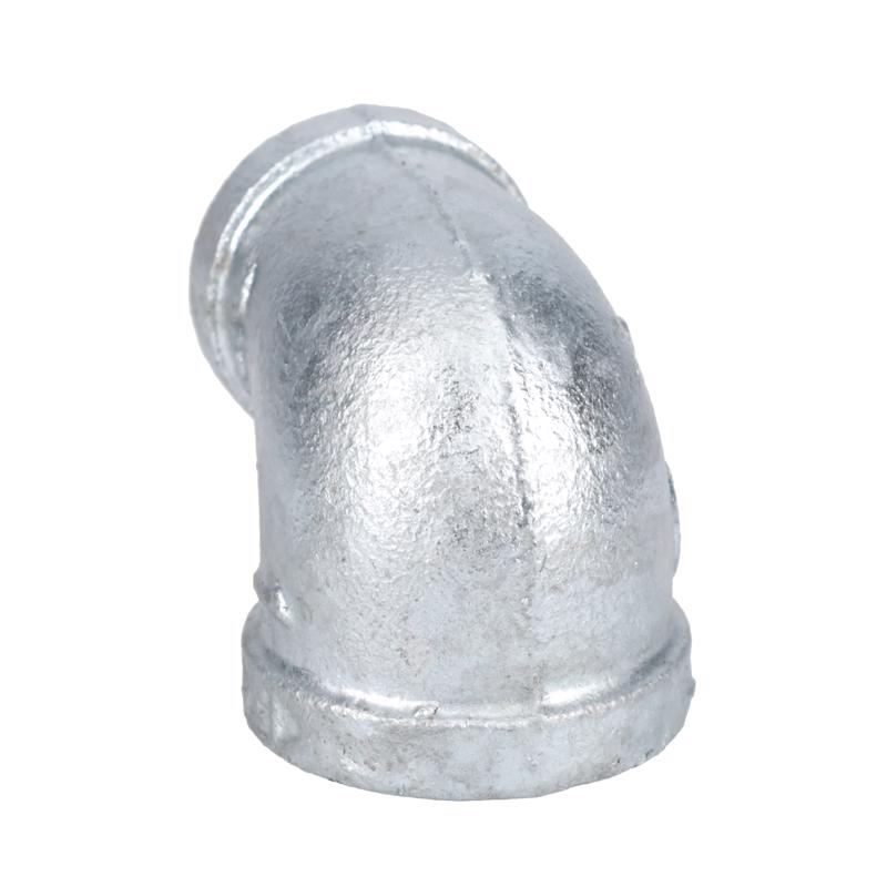 STZ Industries 1 in. FIP each X 3/4 in. D FIP Galvanized Malleable Iron 90 degree Reducing Elbow