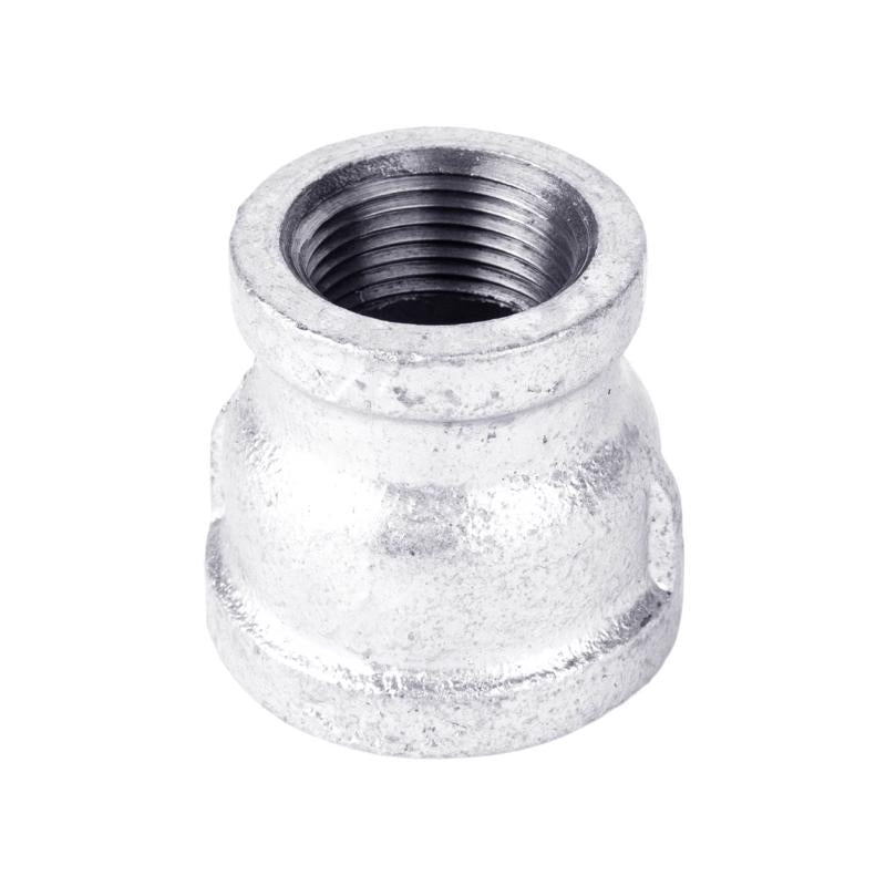 STZ Industries 3/8 in. FIP each X 1/8 in. D FIP Galvanized Malleable Iron Reducing Coupling