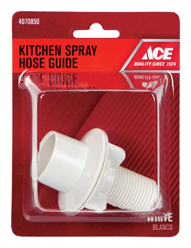 SINK SPRY HOSE GUIDE WHT
