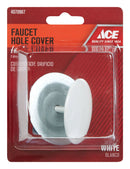 COVER FCT HOLE WHT