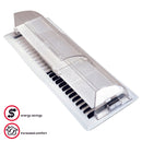 Deflect-O Jordan 4 in. H X 9-1/5 in. W 1-Way Clear Plastic Air Deflector