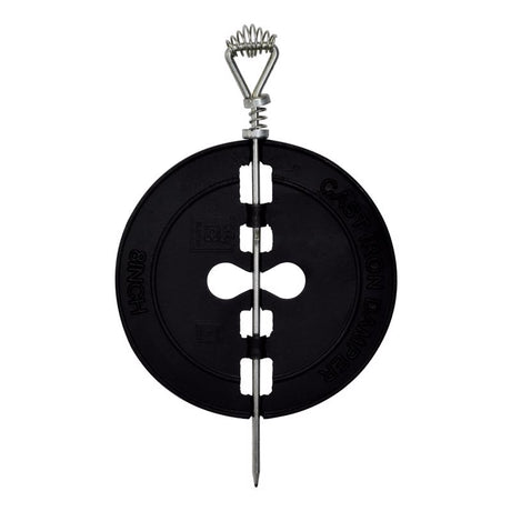 DAMPER CAST IRON 8"