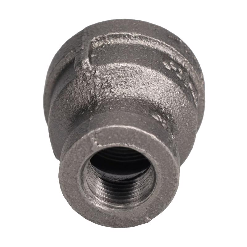 STZ Industries 3/4 in. FIP each X 3/8 in. D FIP Black Malleable Iron Reducing Coupling