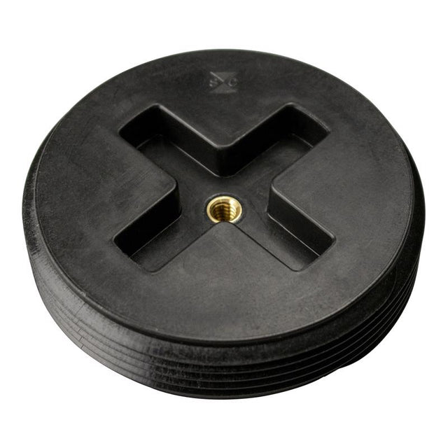 PLUG RECESSED ABS 3.5"