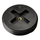 PLUG RECESSED ABS 4"