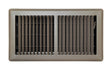 FLOOR REGISTER 12"X6"BRN