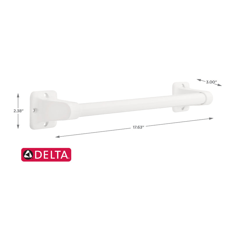 Delta 17.63 in. L Stainless Steel Grab Bar