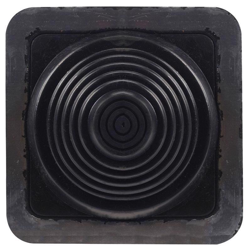 Oatey Master Flash 8 in. W X 8 in. L Metal/Plastic/Rubber Roof Flashing Black