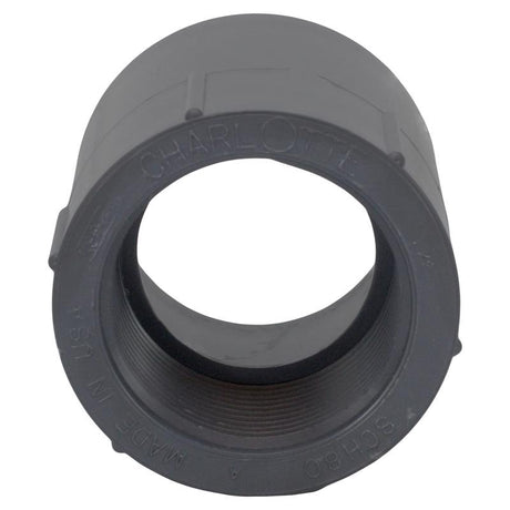 Charlotte Pipe Schedule 80 2 in. Slip X 2 in. D FPT PVC Pipe Adapter 1 pk
