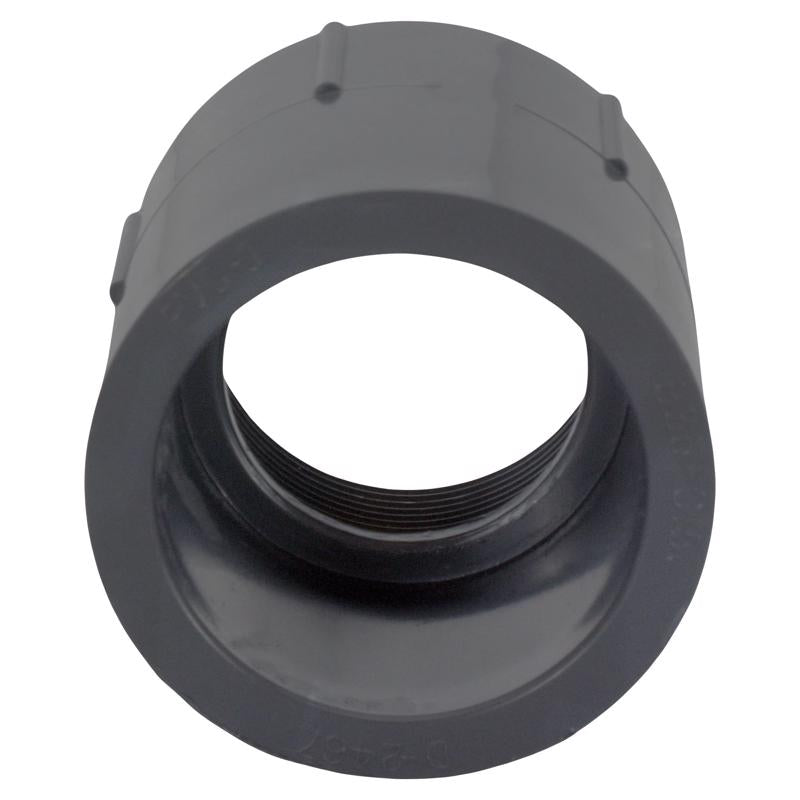 Charlotte Pipe Schedule 80 2 in. Slip X 2 in. D FPT PVC Pipe Adapter 1 pk