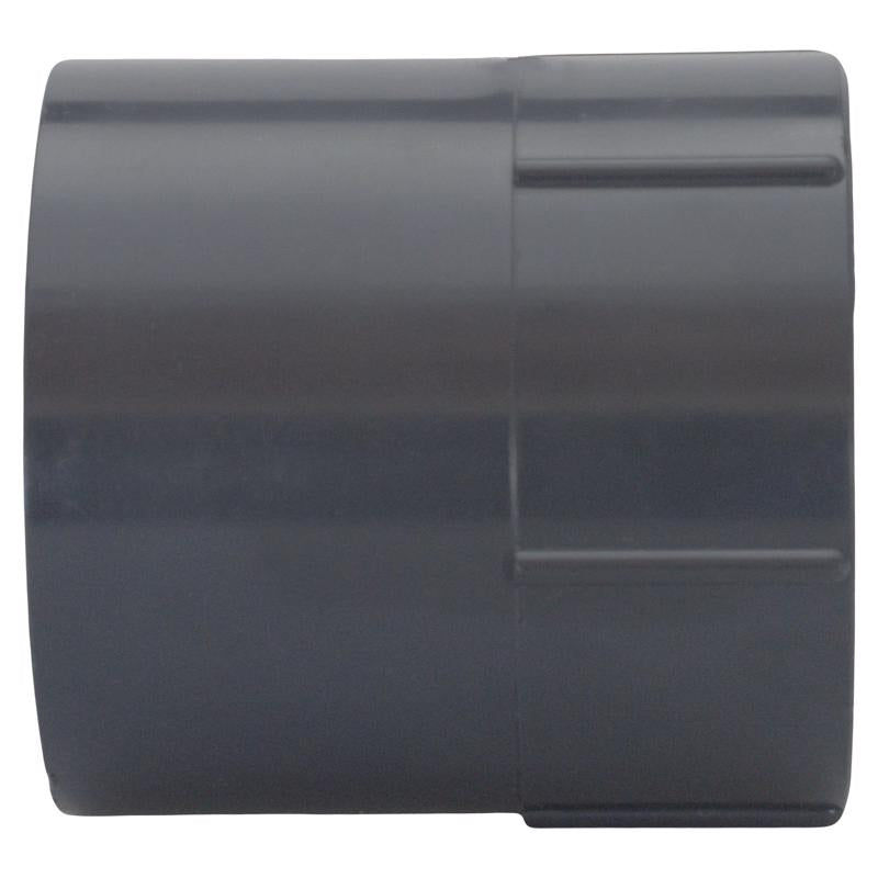 Charlotte Pipe Schedule 80 2 in. Slip X 2 in. D FPT PVC Pipe Adapter 1 pk