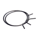 Ace 3 in to 4 in. Silver Spring Tension Clamps Metal