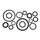 Ace 0.00 in. D Rubber O-Ring Assortment 14 pk