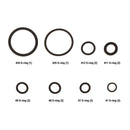 Ace 0.00 in. D Rubber O-Ring Assortment 14 pk