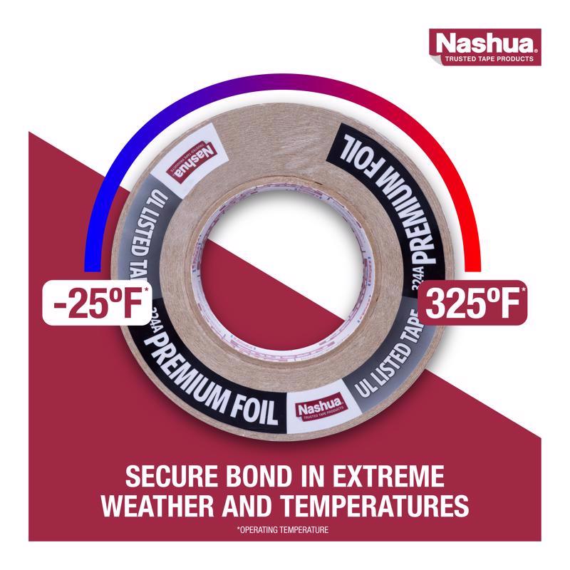 Nashua 2.5 in. W X 60 yd L Silver Foil Tape