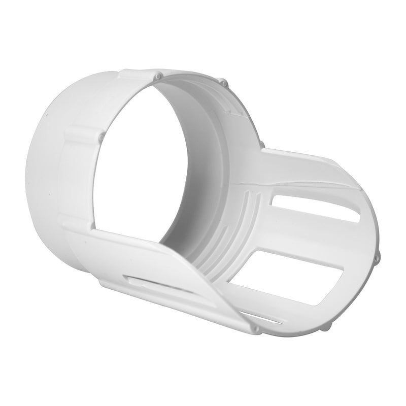 Ace 4 in to 4 in. White Duct Protector Plastic