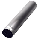 Deflect-O 24 in. L X 3 in. D Silver Aluminum Vent Pipe