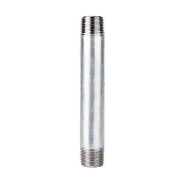 NIPPLE GALV 1.25"X8"