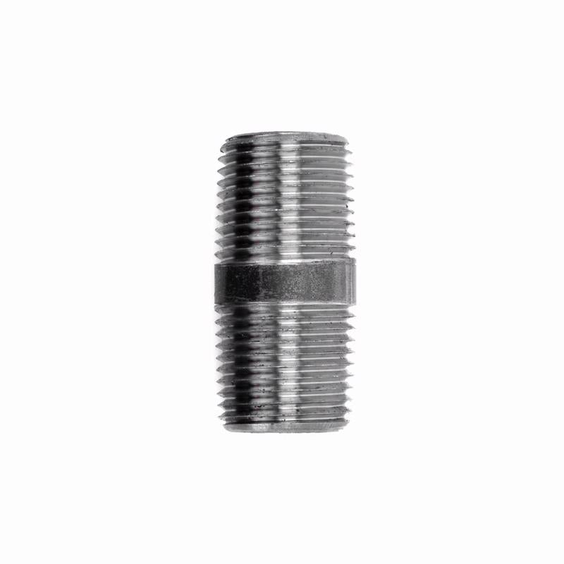 NIPPLE BLACK 3/8"X1.5"