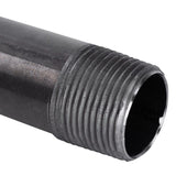 STZ Industries 1/2 in. MIP each X 1/2 in. D MIP Black Steel 1-1/2 in. L Nipple