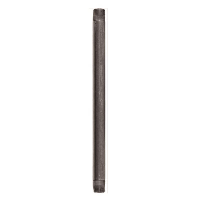 NIPPLE BLACK 1/2"X12"