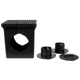 BASIN SQR 2-HOLE 12" KIT