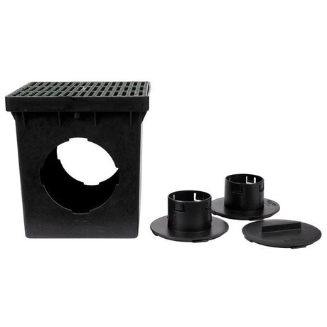 BASIN SQR 2-HOLE 12" KIT