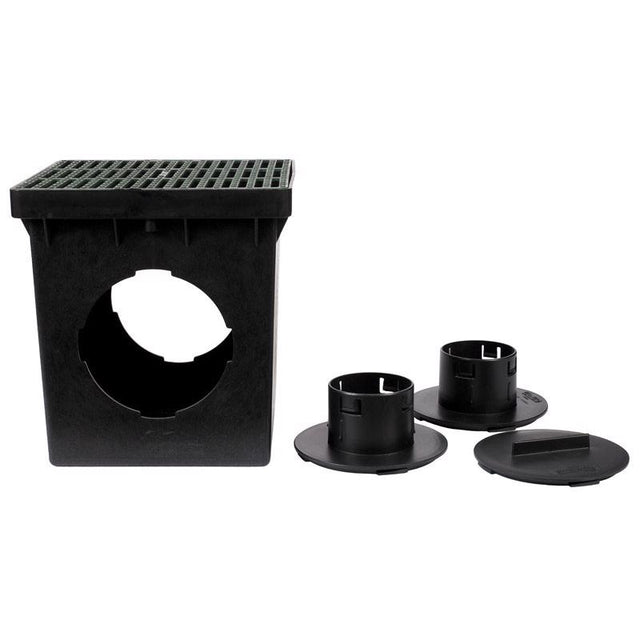 BASIN SQR 2-HOLE 12" KIT