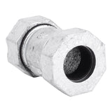 STZ Industries 3/4 in. Compression X 3/4 in. D Compression Galvanized Malleable Iron 3 in. L Couplin