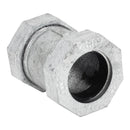 STZ Industries 1-1/4 in. Compression X 1-1/4 in. D Compression Galvanized Malleable Iron 3 in. L Cou